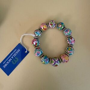 Angela Moore elastic bracelet